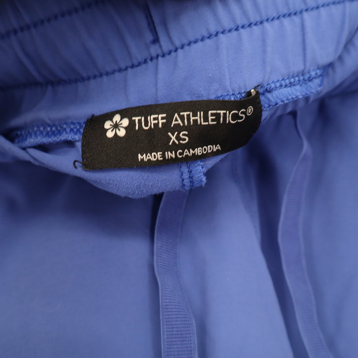 Tuff Athletics Shorts Womens XS 1672581 Blue Drawstring Activewear Excellent