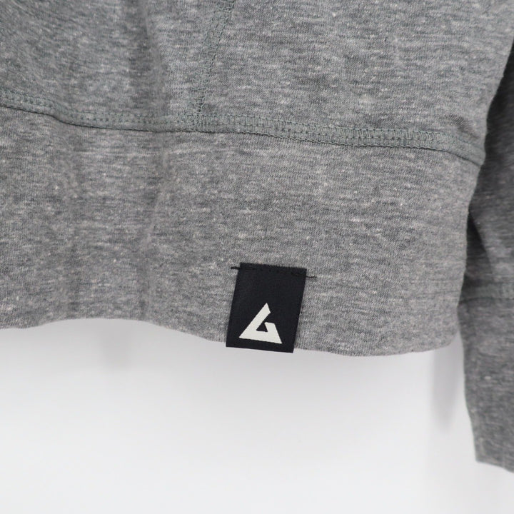American Giant Mens Full Zip Hoodie Gray Heather XL Made USA Casual Comfort