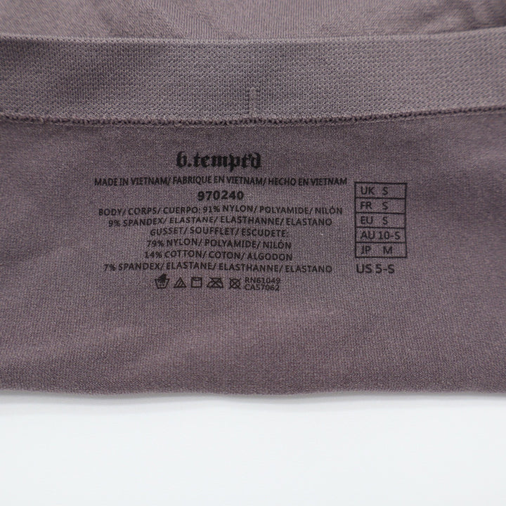 b.tempt'd by Wacoal Gray Seamless Hipster Panties 970240 Womens Small NWT
