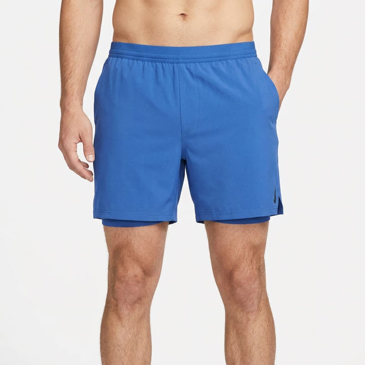 VRST Mens 5" Accelerate Running Shorts Bright Blue Boxer Brief Lined XXL NEW