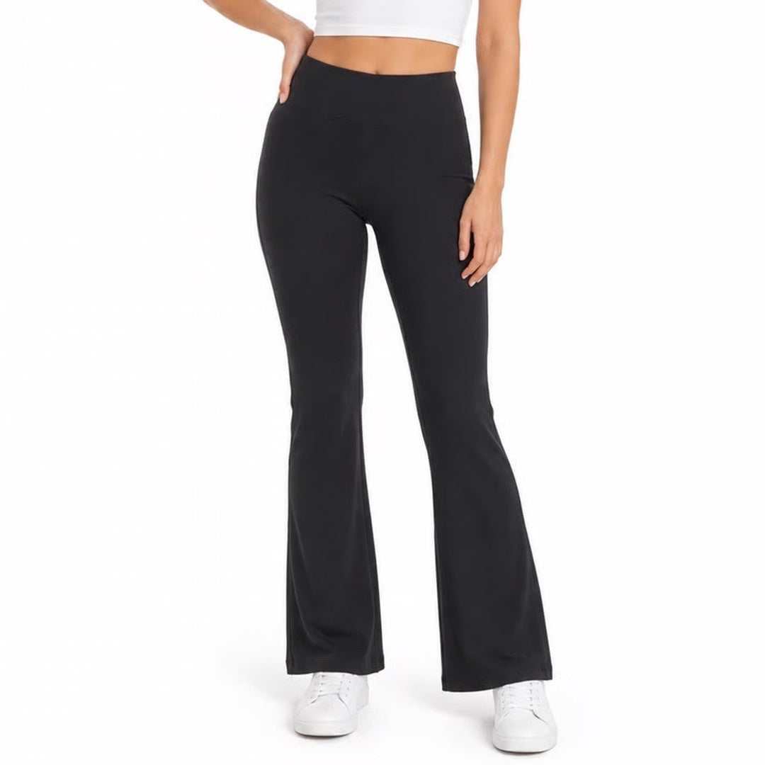 Tna Aritzia Black High Waisted Flare Leggings Yoga Pants Womens Size S