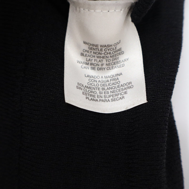 Jones New York Collection Woman Black Midi A-Line Knit Skirt Plus 1X