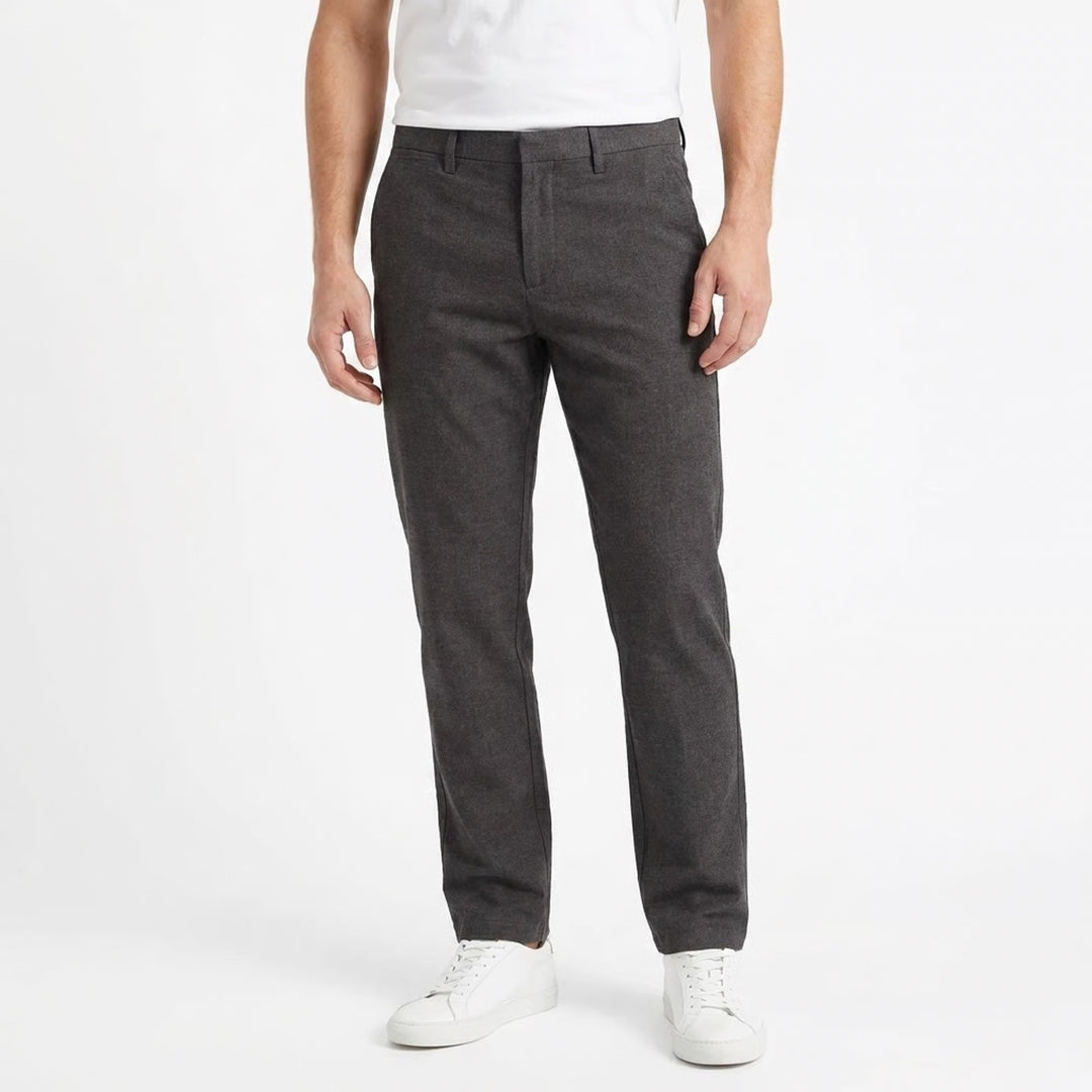 Bonobos Mens Grey Micro Pattern Cotton Chino Pants 36x31 Straight Leg DVA 946