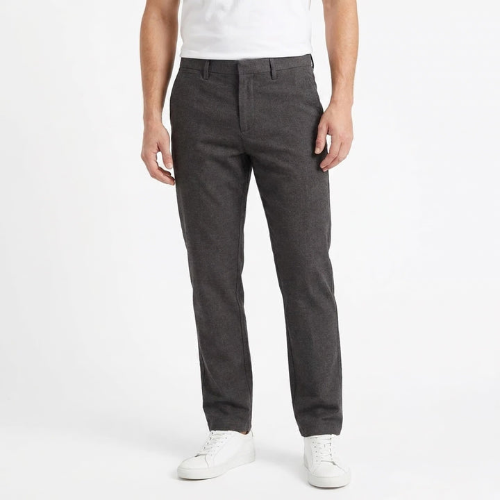 Bonobos Mens Grey Micro Pattern Cotton Chino Pants 36x31 Straight Leg DVA 946