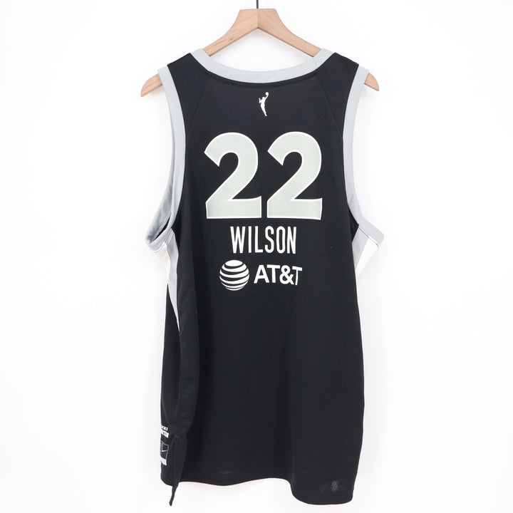 Nike Las Vegas Aces A'ja Wilson 22 Explorer Edition WNBA Jersey Black Womens XL