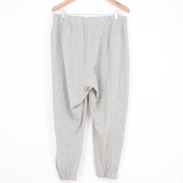 Gap Mens XL Heather Grey Jogger Sweatpants Elastic Waist Relaxed Fit Loungewear