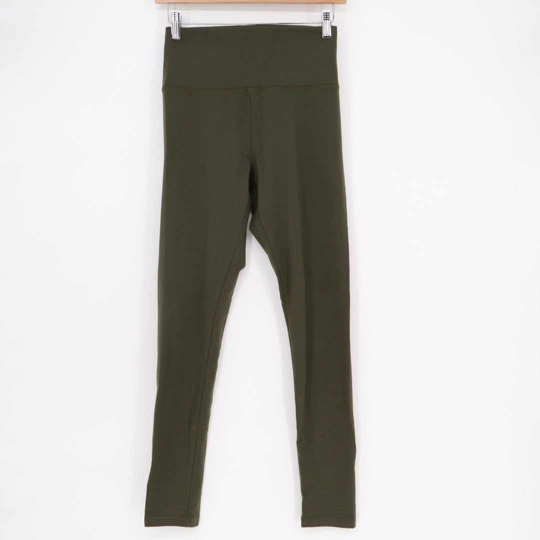 Offline by Aerie Leggings Womens Medium Olive Green Stratch High Rise Skinny Leg