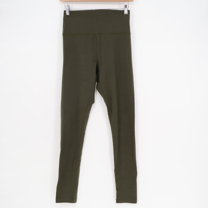 Offline by Aerie Leggings Womens Medium Olive Green Stratch High Rise Skinny Leg