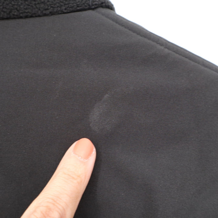 TideWe Womens Heated Fleece Jacket Black Full Zip Battery Pack Included Size L