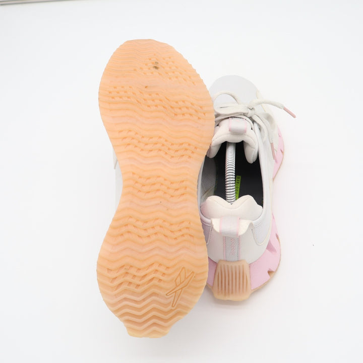 Reebok Zig Dynamica GX7538 Sneakers Womens US 9 Gray Pink Mesh Running Shoes