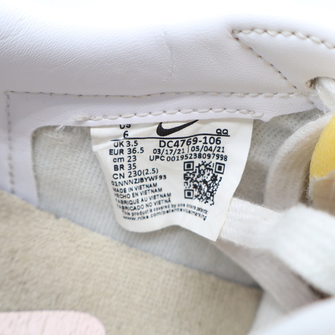 Nike Blazer Low 77 White Sail Light Bone Sneakers Womens Size 6
