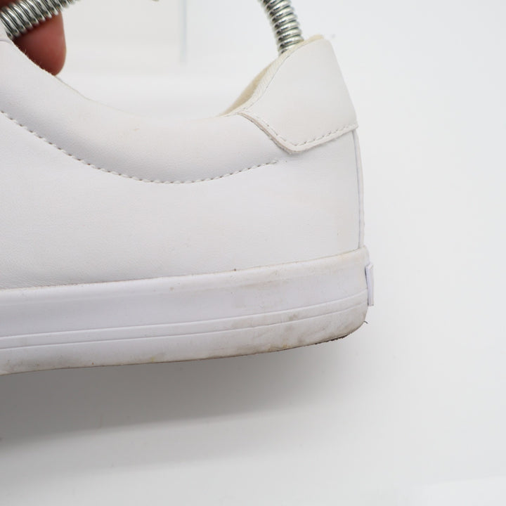Nine West Layna Womens US 8M Trainers Shoes White Leather Athletic Sneakers