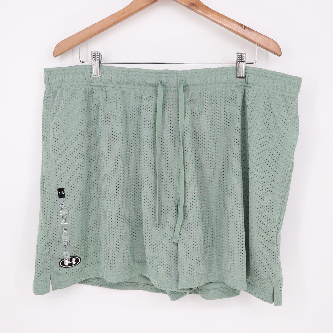 Under Armour Mens Icon Mesh Shorts Sage Green 2XL AVY 348 Loose Fit