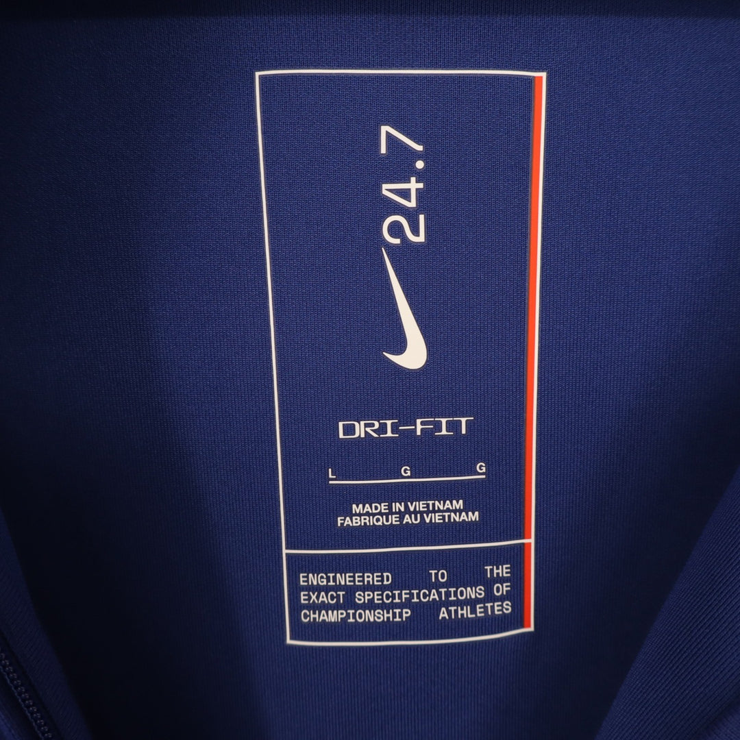 Nike Mens Dri-FIT 24.7 Training Half-Zip Sweatshirt Royal Blue L
