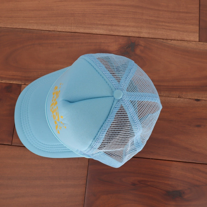 Stay Golden Trucker Hat Adult Unisex OS Blue Curved Brim Adjustable Snapback