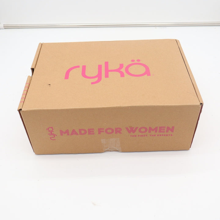 Ryka Dash 3 Womens Walking Shoes Navy Blue Pink Mesh Leather Sneakers 10M