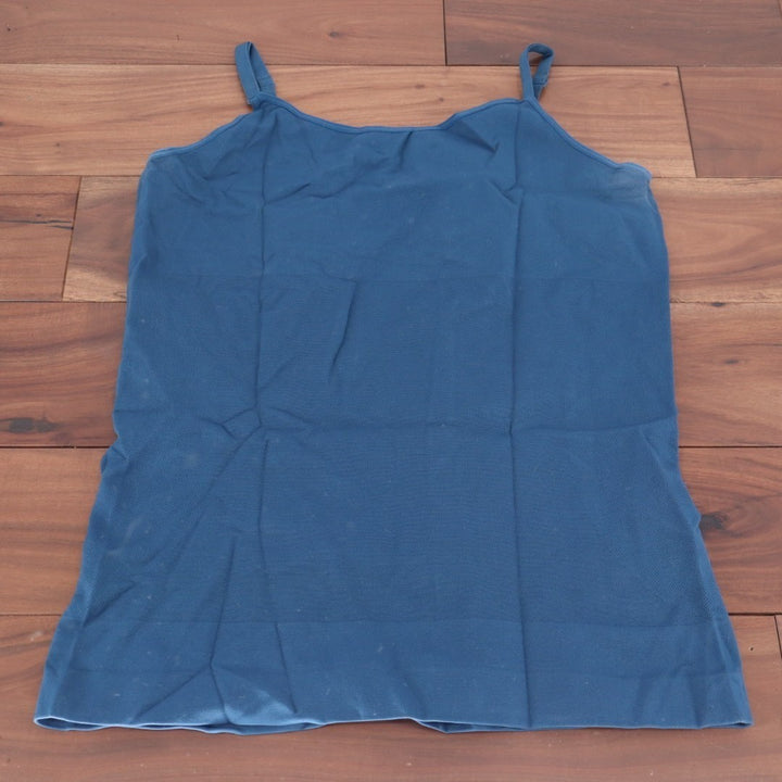 Shapermint Essentials All Day Every Day Scoop Neck Cami Women 2XL Blue Shapewear