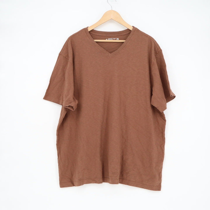 American Giant Men's Premium Slub V-Neck Tee Size 2XL Made In USA