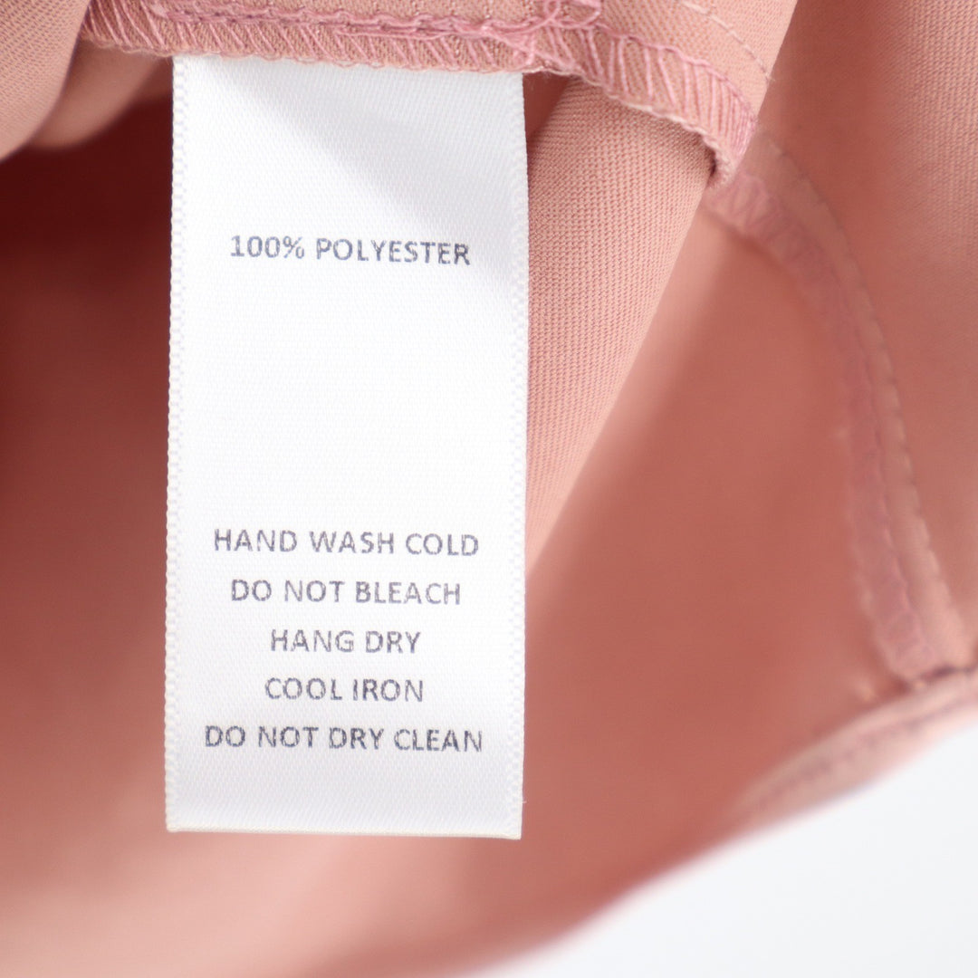 Things Between Mauve Pink Silky Slip Dress Empire Waist Mini L