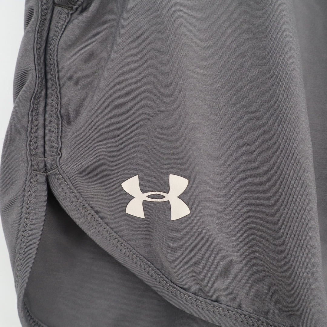 Quinnipiac Field Hockey Athletic Shorts Womens Medium Gray Under Armour Stretch