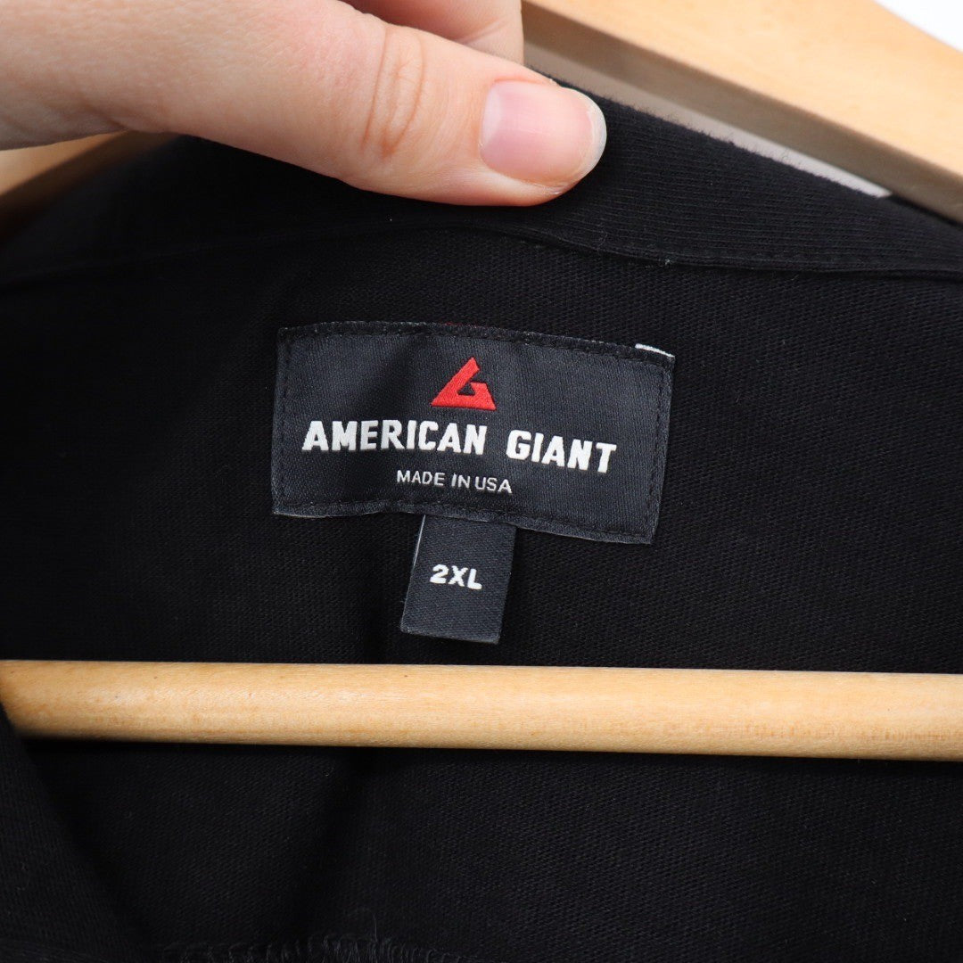American Giant Men's Horizon Shirt Size 2XL Made In USA