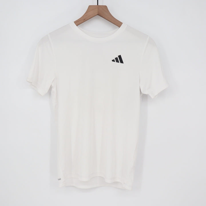 Adidas Boys White Heat Map Soccer Graphic Training Tee Shirt AA8116 Size M 10-12