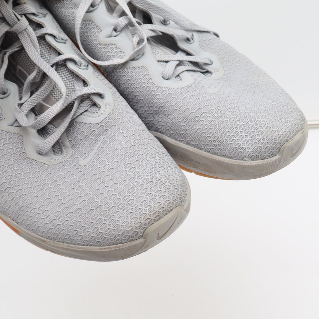 Nike Training Shoes Mens 13 Metcon 5 Grey White Gum Athletic Good