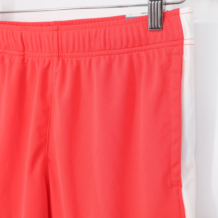 DSG Boys All Sport Short XL 18 Cabana Coral Pure White Moisture Wicking