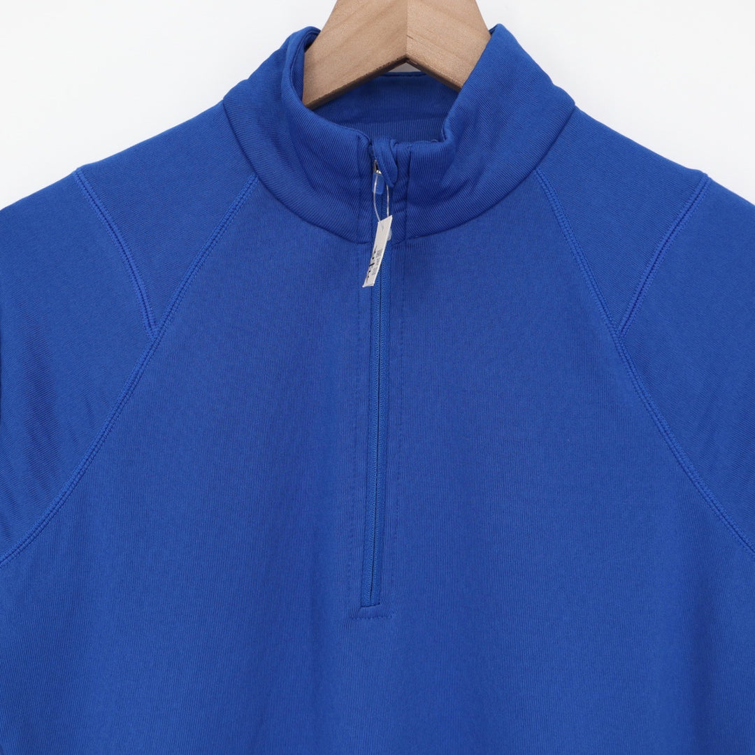 DSG Womens Run Grid 1/4 Zip Pullover Team Royal Blue Small