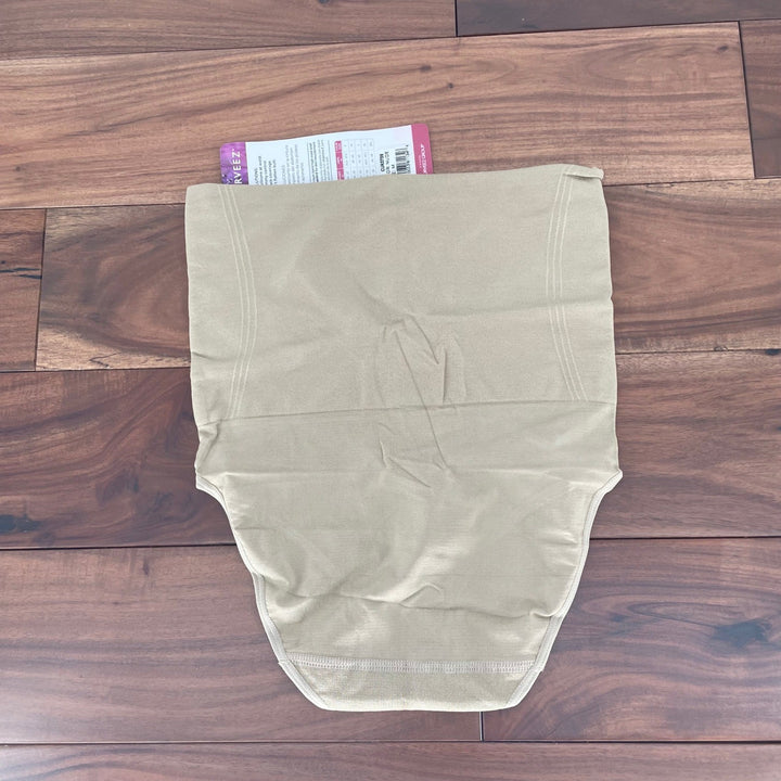 CURVEEZ High Waist Tummy Control Shaping Briefs Nude Beige Size M