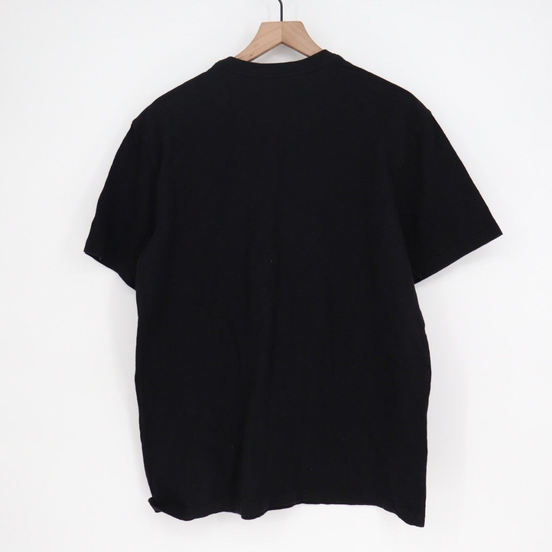American Giant Black Crew Neck T Shirt Size L Made in USA Cotton Soft Basic Tee