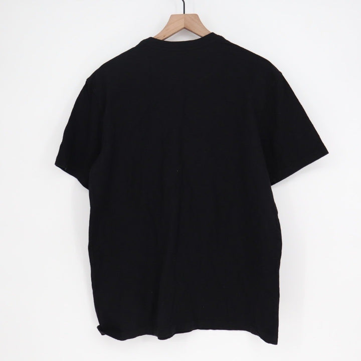 American Giant Black Crew Neck T Shirt Size L Made in USA Cotton Soft Basic Tee