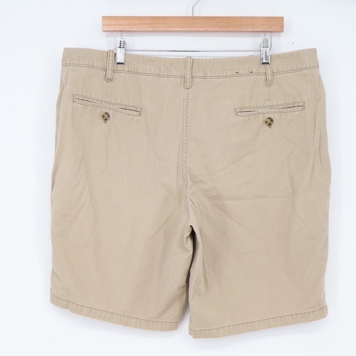 Black Brown 1826 Shorts Mens 38 Classic Fit Khaki 100% Cotton Chino Excellent