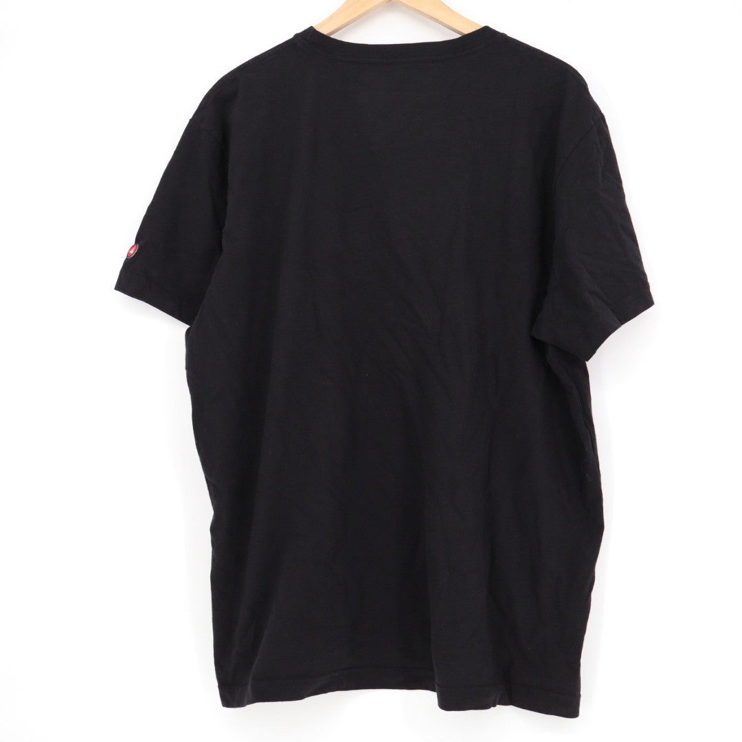 American Giant Mens Black Crew Neck T Shirt Made USA 2XL
