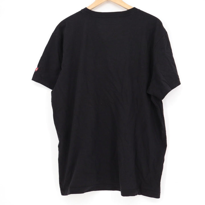 American Giant Mens Black Crew Neck T Shirt Made USA 2XL
