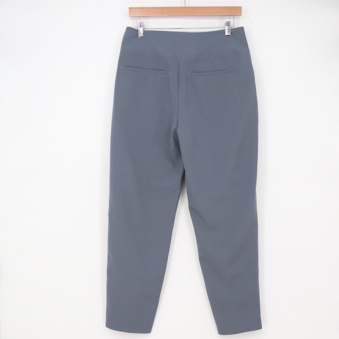 Athleta Pants Womens 8 Brooklyn Ankle Tapered Steel Blue Stretch Excellent