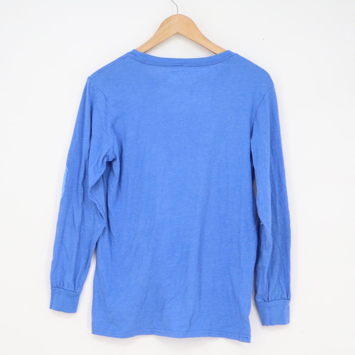 Stranger Things Blue Long Sleeve Graphic T-Shirt XL Netflix Upside Down
