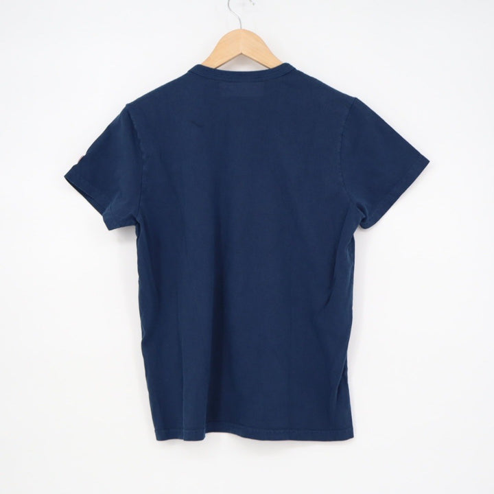 American Giant Navy Men's Crew Neck T Shirt Navy Blue Size Medium Made in USA