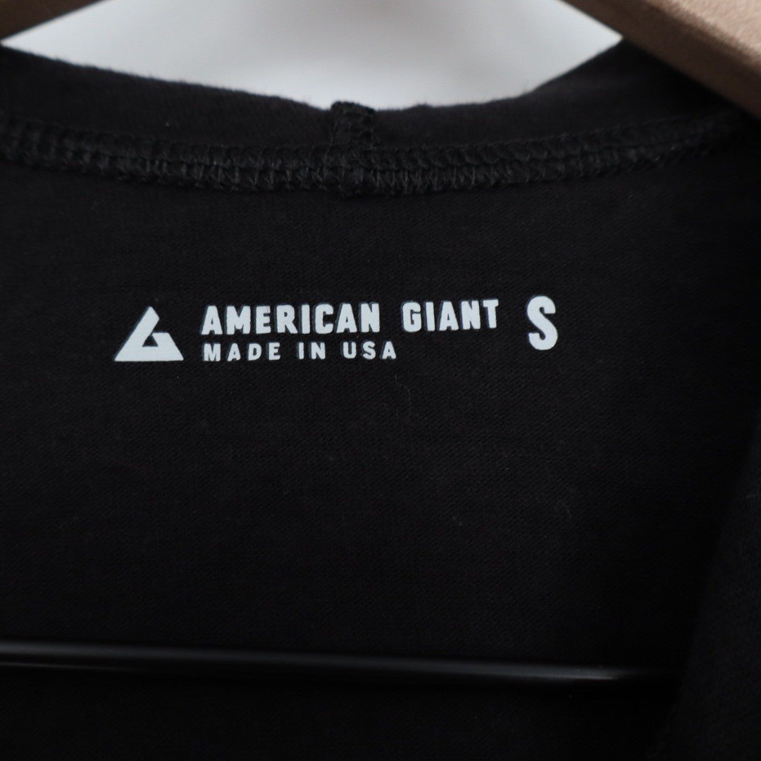 American Giant Women's Lightweight Full Zip Size S Made in USA
