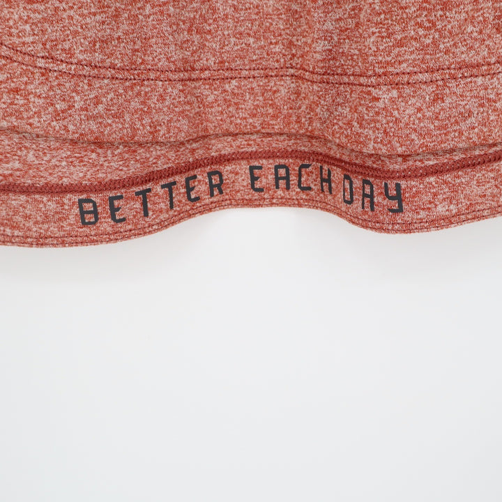 Lululemon T-Shirt Mens L Metal Vent Tech Orange Heathered Better Each Day