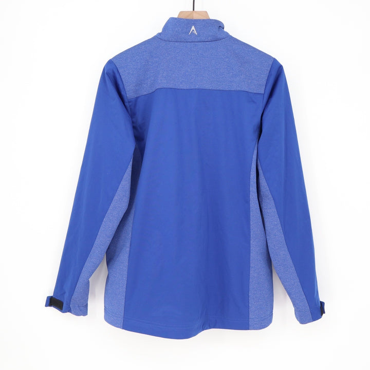 Antigua Real Salt Lake MLS Womens Revolve Full Zip Jacket Royal Blue Large NEW
