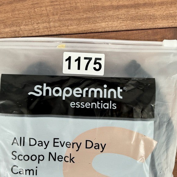 Shapermint Essentials All Day Every Day Scoop Neck Cami Black Size XL