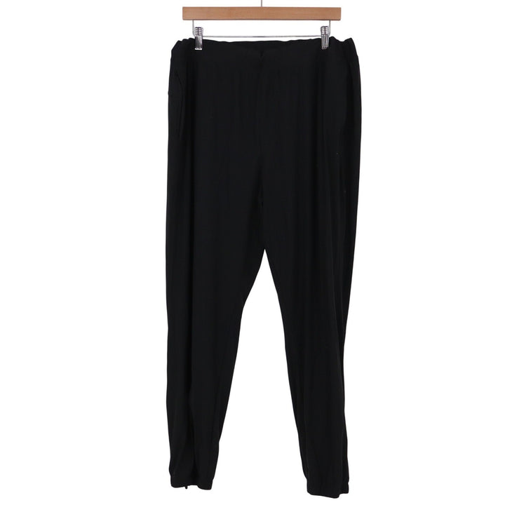 All in Motion Mens XL Black Athletic Jogger Pants Ankle Zip Activewear