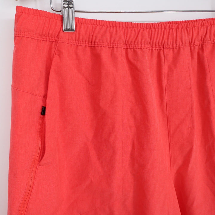 DSG Mens Agility Short 8 Inch Cabana Coral Heather Orange Training L