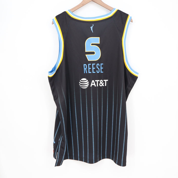 Nike Chicago Sky Angel Reese 5 Explorer Edition WNBA Jersey Black XXL