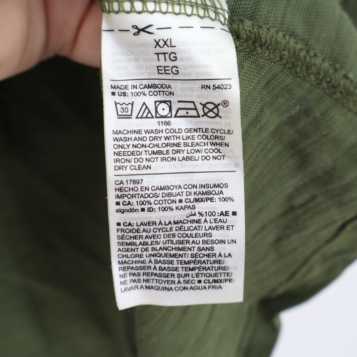 Old Navy EveryWear Olive Green Slub Knit Cotton Tank Top XXL