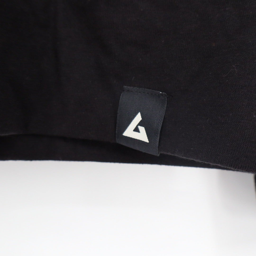 American Giant Black Full Zip Hoodie Sweatshirt Made in USA Medium