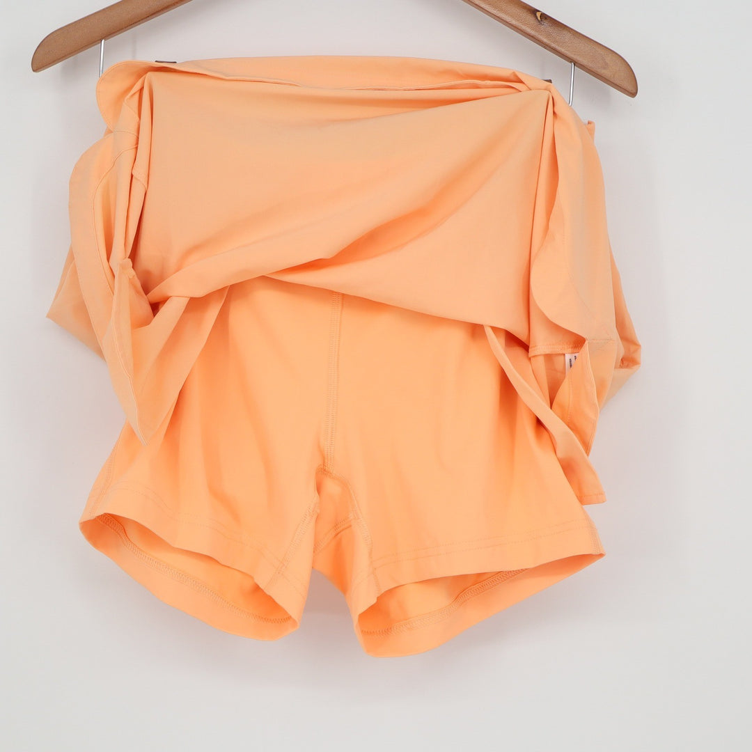 Walter Hagen Performance 11 Golf Skort Peach Orange Womens Medium Pull On