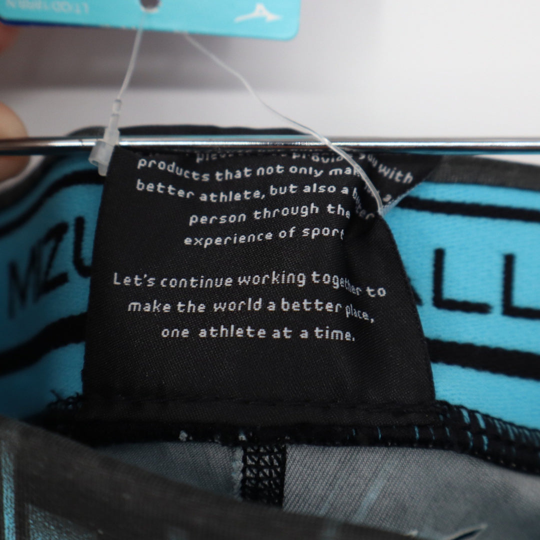Mizuno Womens Nighthawk Sliding Short 905S Black Teal XL