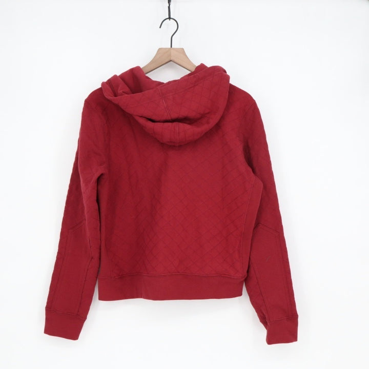 American Giant Diamond Stitch Classic Full Zip 2.0 Hoodie Womens S Pomegranate